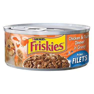 Friskies Prime Filet Chicken And Tuna 156GR