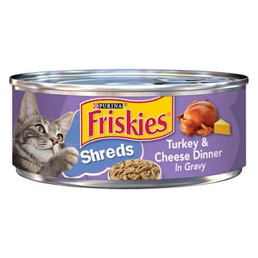 Friskies Shreds Turkey Cheese 156GR