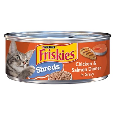 Friskies Shreds Chicken And Salmon 156GR