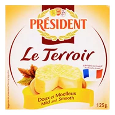 President Small Terroir Cheese 125GR