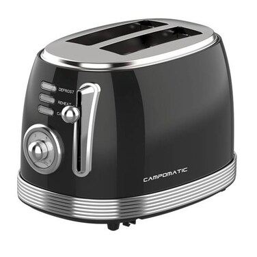 Campomatic Toaster Black 850W