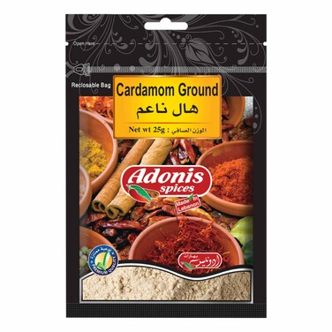 Adonis Cardamom Ground Bag 25GR