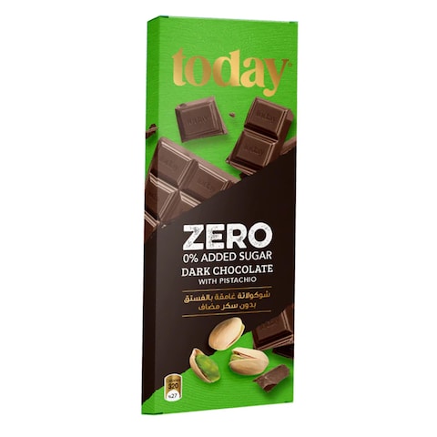 Today Dark Chocolate With Pistachio Sugar Free 65GR