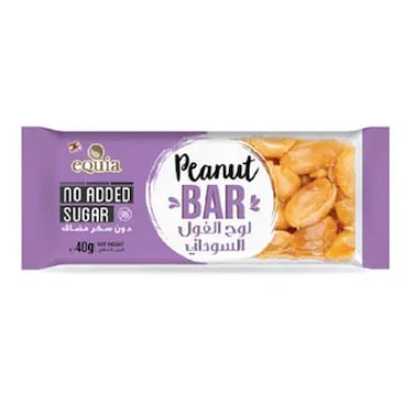Equia Cereal Bar Peanut 40GR