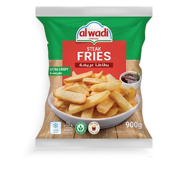 Al Wadi Al Akhdar Frozen Steak Fries 1KG