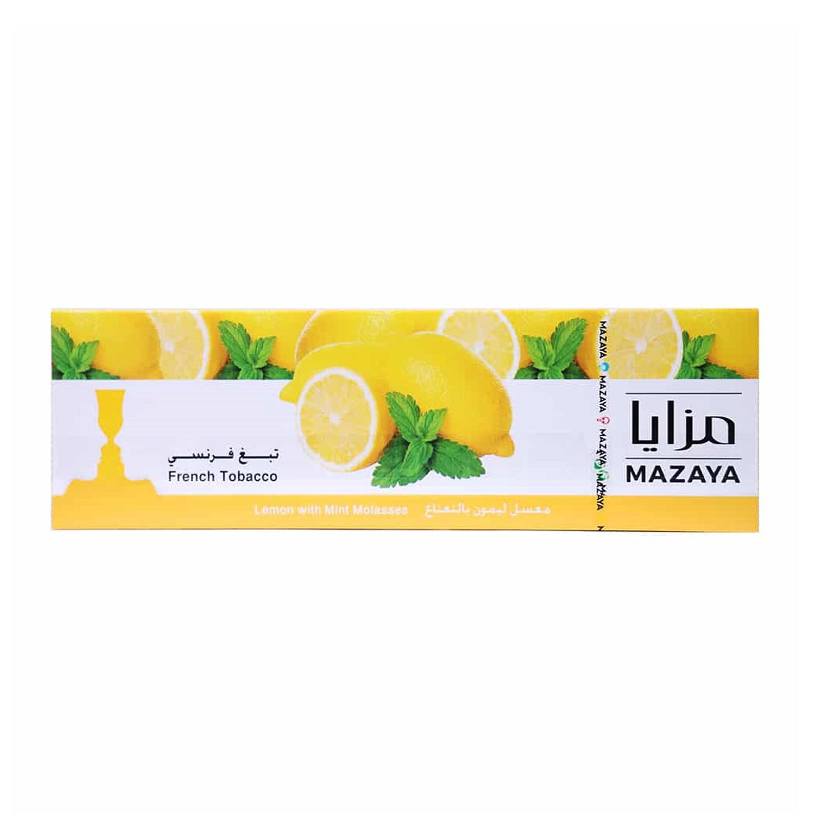mazaya tobacco lemon mint Iced with  Smoxygen Mazaya Hookah Tobacco, MT Iced