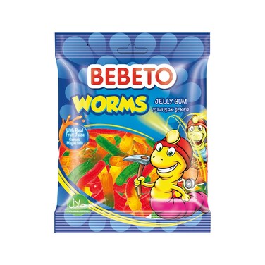 Bebeto Worms 150GR