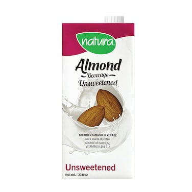 Natura Unsweetened Enriched Almond Drink 946ML