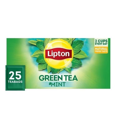 Lipton Green Tea Mint 25 Sachets