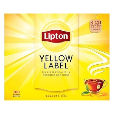 Lipton Sunshine Yellow Label 100 Sachets