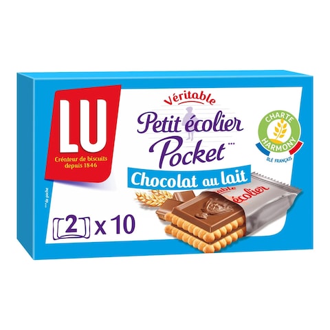 Lu Petit Ecolier Pocket Chocolate Biscuits 250GR