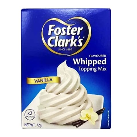 Foster Clark&#39;S Whipped Topping Mix  72GR