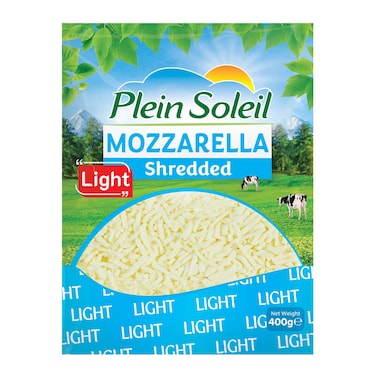 Plein Soleil Light Shredded Mozzarella Cheese 400GR