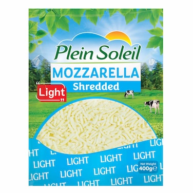 Plein Soleil Light Shredded Mozzarella Cheese 400GR