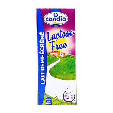 Candia Uht Milk Lactose Free 180ML