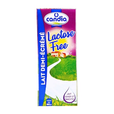 Candia Uht Milk Lactose Free 180ML