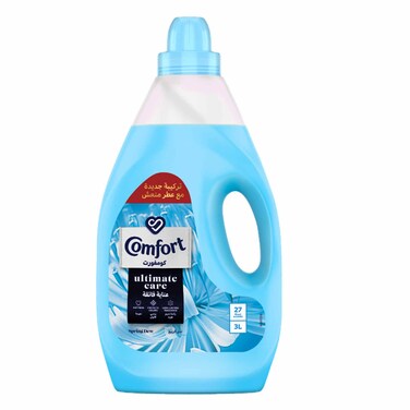 Comfort Long Lasting Fragrance Spring Dew Fabric Softener 3L
