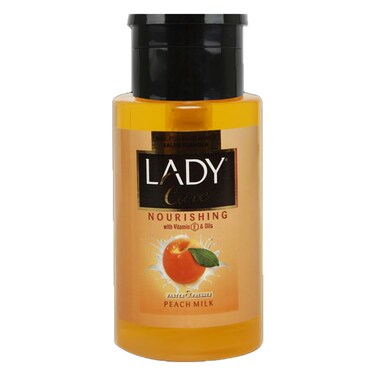 Lady Care Peach Flower Nail Polish Remover Pump 210ml