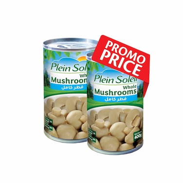 Plein Soleil Whole Mushroom 400GR X2