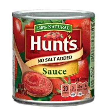 Hunt's Salt Tomato Sauce 226GR