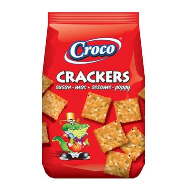 Croco Crackers Sesame + Poppy 100GR