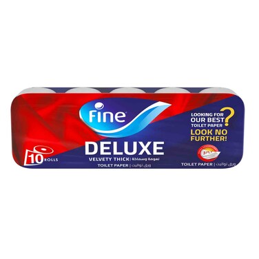 Fine Toilet Paper Extra Strong 10 Rolls