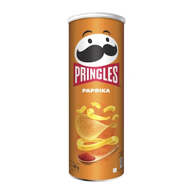 Pringles Paprika Flavour Potato Chips 165GR