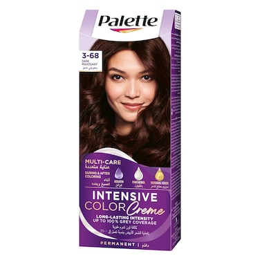 Schwarzkopf Palette Intensive Hair Color Cream With Liquid Keratin 3-68 Dark Mahogany&nbsp;50ML