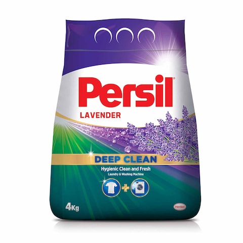 Persil Lavender Powder Laundry Detergent With Deep Clean Plus 4KG