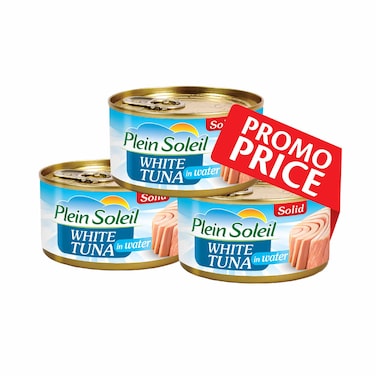 Plein Soleil Tuna Water 185GR X3