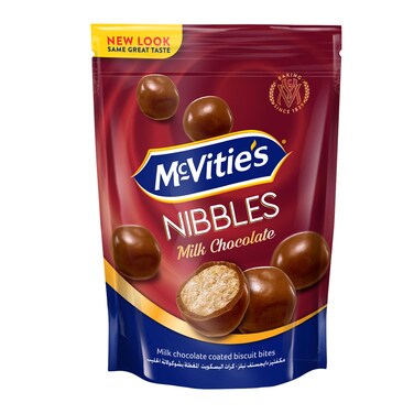Mcvities Digestive Nibbles Milk Chocolate 120GR