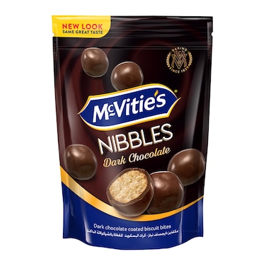 Mcvities Nibbles Dark Chocolate 120GR