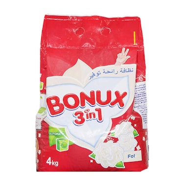 Bonux Powder Detergent Jasmine 4KG