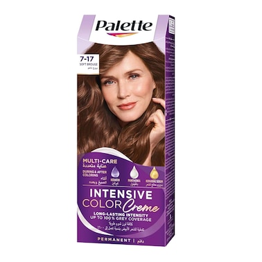 Palette Intensive Hair Color Cream With Liquid Keratin 7-17 Soft Brouje 50ML