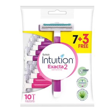 Schick Exacta 2 Sensitive Razor Blades 10 Count