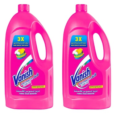 Vanish Liquid Fabric Stain Remover Pink X2 15% Off