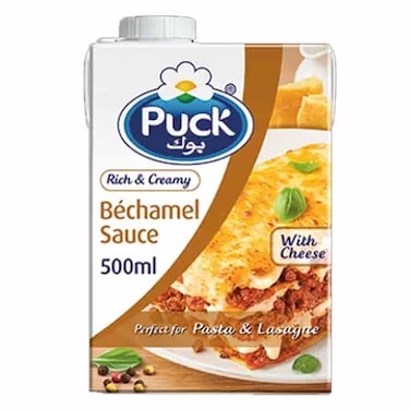 Puck Bechamel Sauce With Cheese 500ML