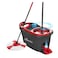 Vileda Turbo Rotating Mop Bucket Set with Foot Pedal 
