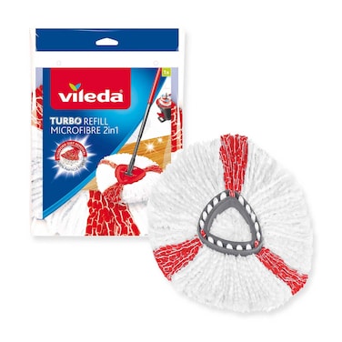 Vileda Turbo Microfibre 2in1 Mop Refill 