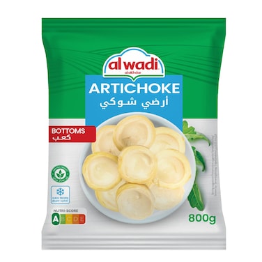 Al Wadi Al Akhdar Frozen  Artichoke Bottoms  800GR