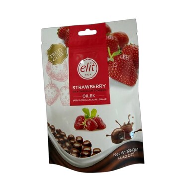 Elit Choco Strawberry Cubes 125GR