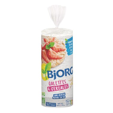 Bjorg Galettes 4 Cereales Bio 130GR