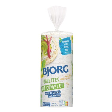 Bjorg Galettes Riz Complet Bio 130GR