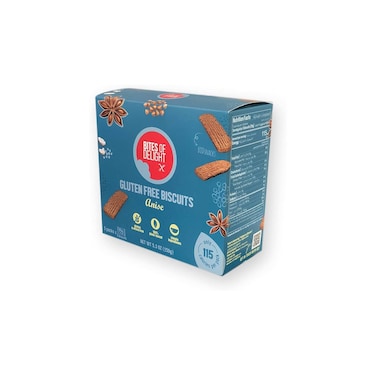 Bites Of Delight Biscuits Anise Gluten Free 150GR
