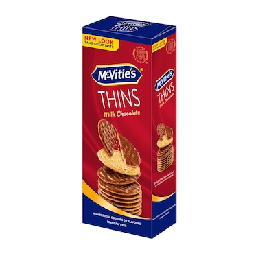 MCVities Thins Milk Chocolate 150GR