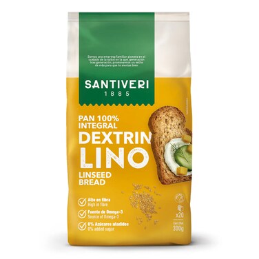 Santiveri Toast Linseed 300GR