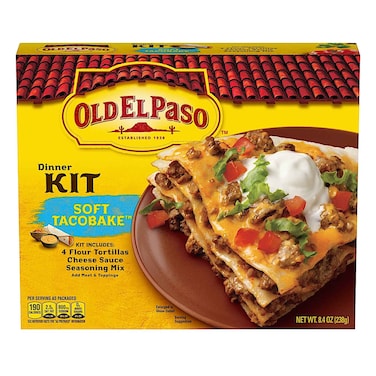 Old El Paso Soft Taco Bake Kit 238GR