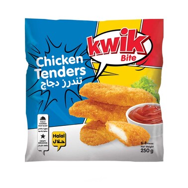 Kwik Bite Crispy Chicken Tenders 250GR
