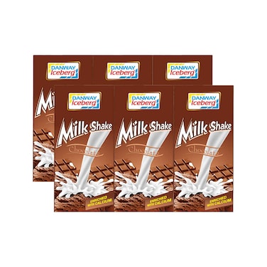 Danway Iceberg Milkshake  Chocolate 125ML X6