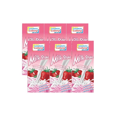 Danway Iceberg Strawberry Milk Shake 125MLX6